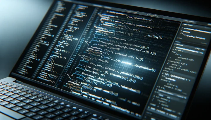 minimalist programmers workspace