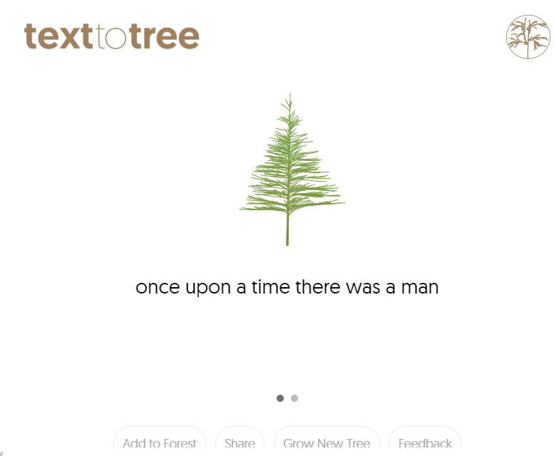 Text To Tree example